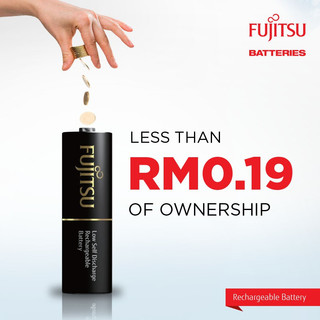 Pin  Sạc Fujitsu - HR-3UTHCEX(4B) - AA- 2550mAh