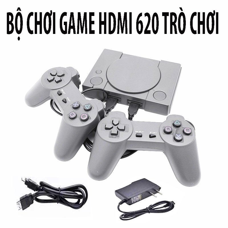 BỘ MÁY CHƠI GAME 620 TRÒ CHƠI CỔ ĐIỂN DÂY HDMI PHÙ HỢP MỌI TIVI MÁY TÍNH