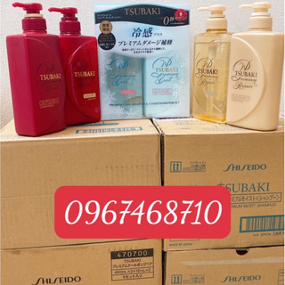Bộ gội - xả tsubaki 490ml