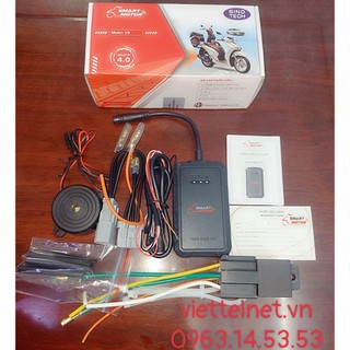 Chống trộm Định vị Xe máy Viettel V2 4G - SMART MOTOR 4G- giá rẻ mới 100%