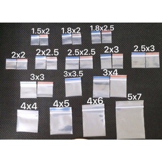 100c Túi zip mini đựng trang sức chọn size