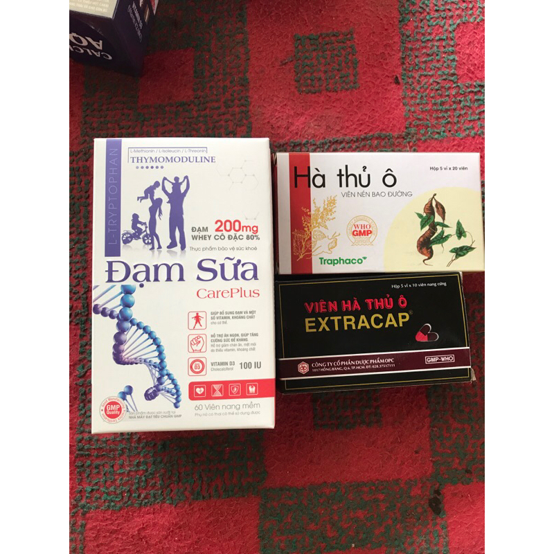 Thực phẩm chức năng Đạm sữa, hà thủ ô