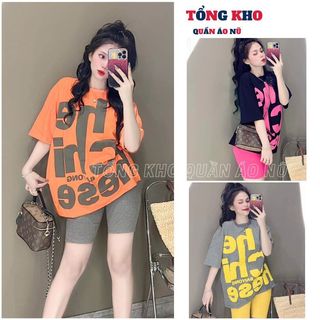 Set bộ lửng in màu chất liệu thun co giãn 3 màu, thấm hút mồ hôi, mặc đi chơi mát mẻ và dễ chịu - TONGKHO