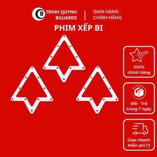 Phim xếp bi khuôn xếp bida Film xếp Pool 9 bi Pool 10 bi trong bida
