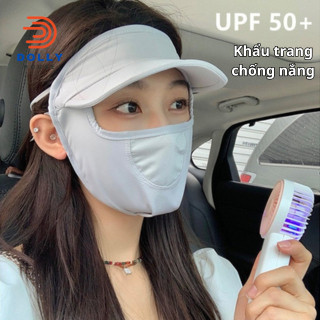 Khẩu Trang Chống Nắng Kèm Mũ Kín Mặt, Mũ Chống Nắng Chống Tia UV  99% Thế Hệ Mới Thoáng Mát