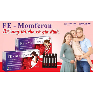 Siro bổ sung sắt fe hộp 20 ống