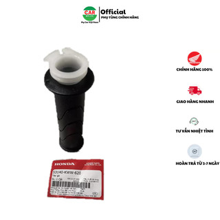 Cao su tay nắm bên phải - bao tay honda wave s110, a110, rsx110. 53140kww620