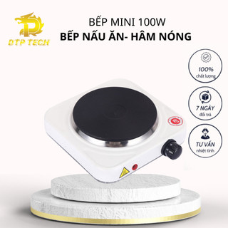 Bếp điện mini 1000w bếp nấu ăn mini pha cafe, trà, nấu nước, hơ lá trầu- bảo hành 1 đổi 1