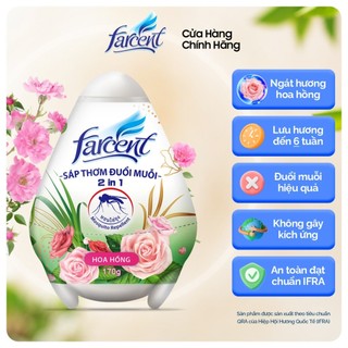 Sáp khử mùi thơm phòng Farcent 170g