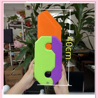  Dao Cà Rốt Khổng Lồ In 3D, Đồ Chơi Kéo Dài Hình Cà Rốt Khổng Lồ Hot Trend.