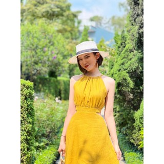 ĐẦM CỔ YẾM KHOÉT EO MAXI MÙA HÈ💕𝑭𝑹𝑬𝑬𝑺𝑯𝑰𝑷💕[Giá gốc tận xưởng][Giá tốt /giá rẻ]