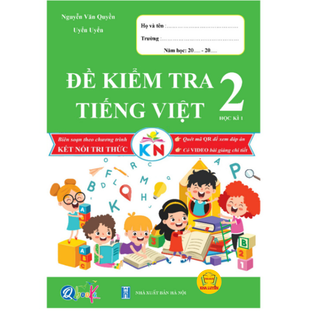 Sách- Combo Đề Kiểm Tra Toán+ Tiếng Việt Lớp 2- Kết Nối Tri Thức ( Cả 2 Kì)