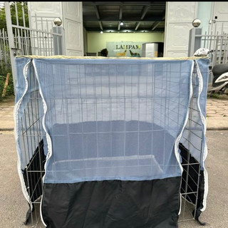 Màn vuông 80x80x80 tránh muỗi dành cho gà