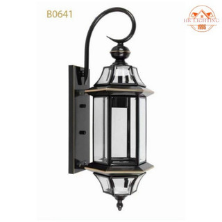 Đèn tường đồng kính,đèn chùa đồngtrang trí cột hiên và ban công ngoài trời tặng kèm bóng edison st64_ huyền khang lighti