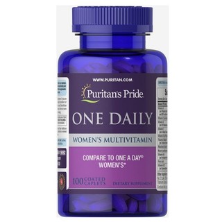 Vitamin tổng hợp nữ Puritan's Pride One Daily Women's Multivitamin 100 viên