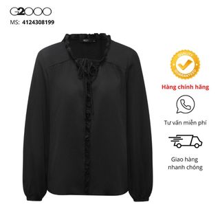 Áo kiểu nữ g2000 màu đen