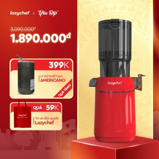 Máy Ép Chậm Nguyên quả Lazychef - Máy Ép Trái Cây - Máy Làm Kem Tháo Lắp 3S, Công Nghệ Ép Lạnh