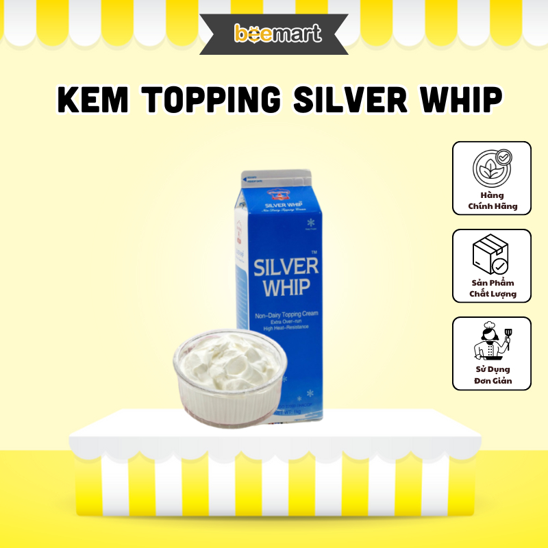 Kem topping silver whip 1kg