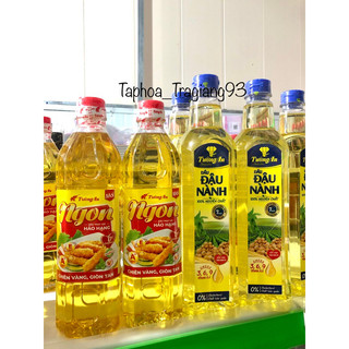 Dầu ăn đậu nành 1 lít, dầu ăn ngon 880ml tường an
