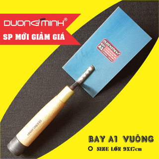Bay Vuông A1 Dương Minh, Bay xây dựng thợ hồ thép xanh cứng - Dụng cụ xây dựng cao cấp Dụng cụ làm vườn