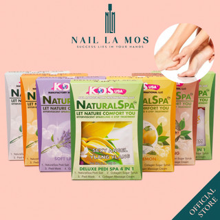 Set ngâm chân chà gót 4in1 KDS nhập khẩu USA chính hãng - Bộ 4 bước ủ chà gót, dưỡng da chân chuẩn Spa