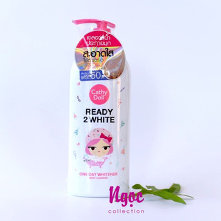 Sữa tắm trắng da Cathy doll Ready 2 white 500ml (mẫu mới)