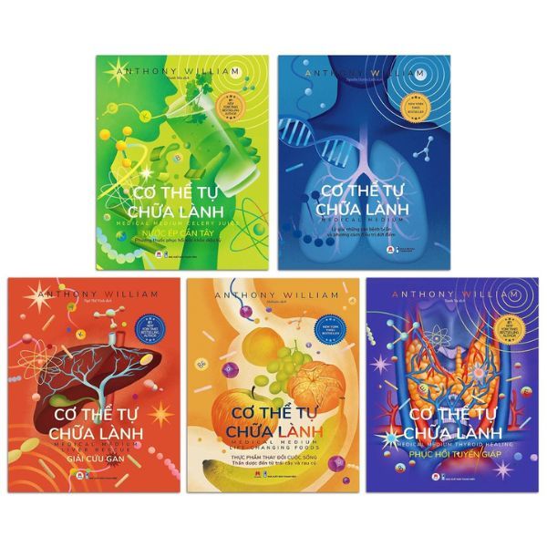Combo Cơ thể tự chữa lành (Lẻ 6 cuốn)
