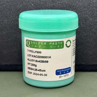 Thiếc hàn bột Solder Paste LF999 Sn42 138 độ 200g