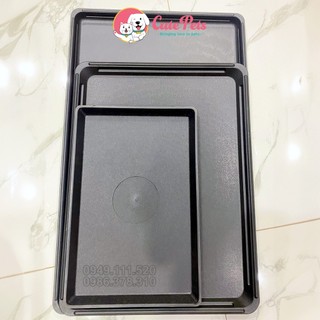 Khay nhựa thay thế lồng sơn tĩnh điện size S - Cutepets