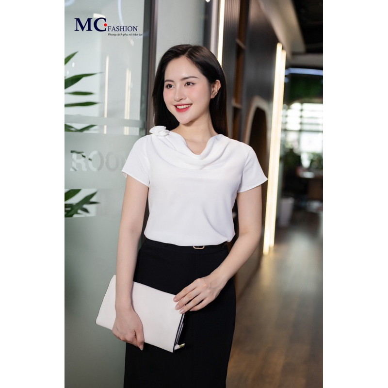 áo cổ đổ hãng MC fashion shop linh giang
