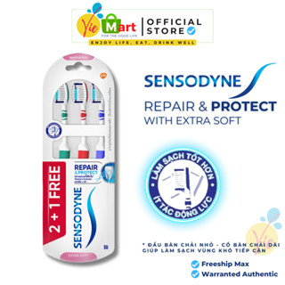  Bàn chải đánh răng SENSODYNE Repair & Protect Extra Soft - Thiết kế dành riêng cho răng ê buốt 