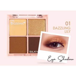 Bảng Phấn Mắt Silkygirl Full Bloom Shadow 4 Ô