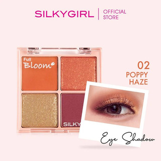 Bảng Phấn Mắt Silkygirl Full Bloom Shadow 4 Ô