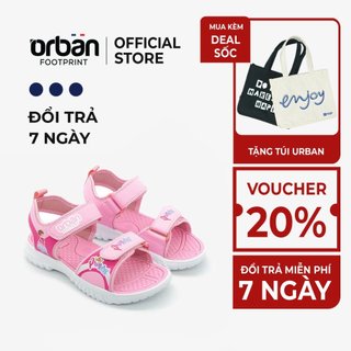 Dép sandal cho bé gái urban sd2409 hồng