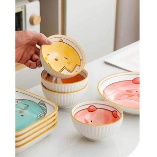 Bát sứ lớn nhỏ ăn dặm cho bé