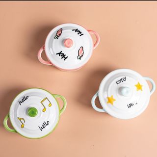 Bát sứ lớn nhỏ ăn dặm cho bé