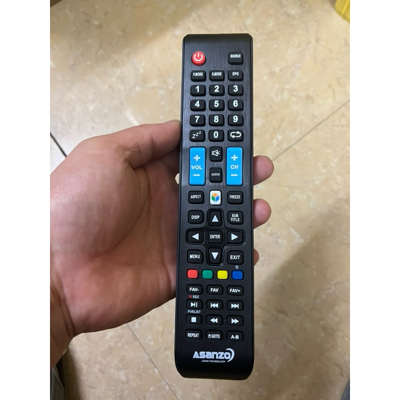 Điều khiển remote TV Led Asanzo CH
