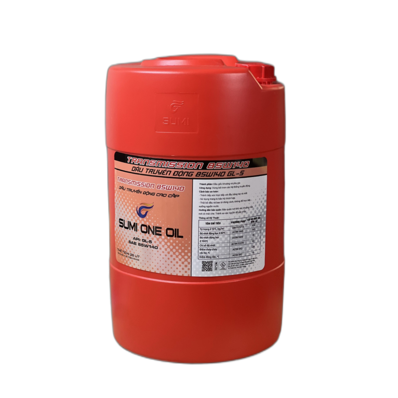 NHỚT HỘP SỐ SUMI TRANSMISSION 85W140 GL-5 25L