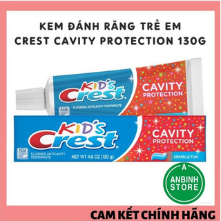 [ Date 04/26 ]  Kem Đánh Răng trẻ em Crest Kids Cavity Protection 130G