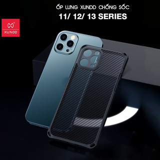[Hỏa Tốc HCM] Ốp lưng XUNDD iPhone 13/ 13 Pro/ Max/ 12/ 12 Pro/ Max/ 11/11 Pro/Max (PIONEER SERIES)-Đen