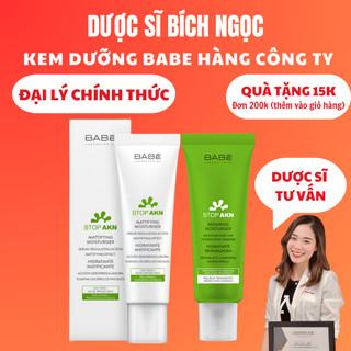 Babe kem dưỡng, kem dưỡng babe kiềm dầu, kem dưỡng ẩm babe, kem dưỡng phục hồi babe, kem phục hồi babe