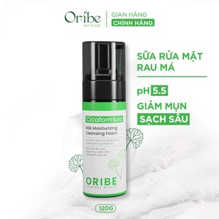 Sữa rửa mặt rau má Oribe tạo bọt mềm mịn làm sạch sâu cho da mụn 120ml