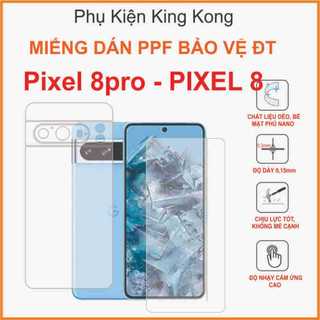 Miếng dán Ppf Google pixel 8 / 8pro Dán ppf chống xước nhám mờ chống bám vân tay