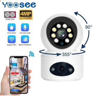 Camera wifi yoosee - 8led - đàm thoại 2 chiều, quay 360 độ, ban đêm có màu - bảo hành 12 tháng