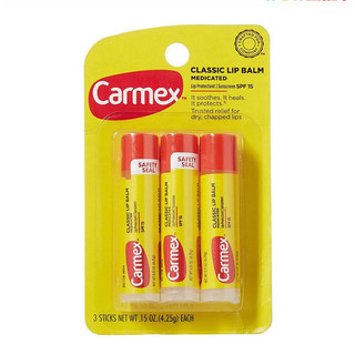 Son dưỡng môi Carmex Classic Lip Balm 4.25g x 3 thỏi