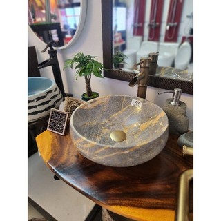 Lavabo đá tự nhiên, chậu rửa mặt bằng đá tự nhiên cao cấp