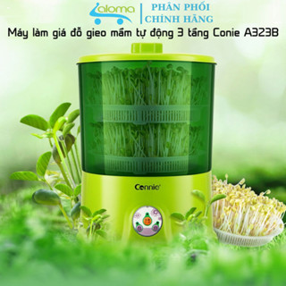 Máy làm giá đỗ gieo mầm tự động bằng điện 3 tầng Connie A323B