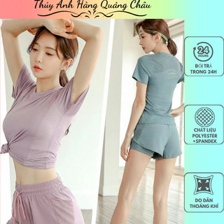 Đồ tập GYM YOGA hàng quảng châu cao cấp - chất loại 1 -có giãn 4 chiều - thấm hút mồ hôi (BT01)