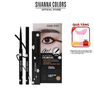 Bút Kẻ Mắt dạng gel Sivanna Colors Fine Waterproof eyeliner HF772