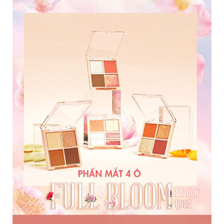 Bảng Phấn Mắt Silkygirl Full Bloom Shadow 4 Ô